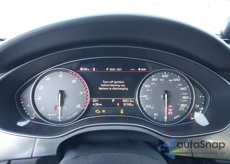 2016 Audi S7 4.0T from USA, damaged, VIN WAUW2AFC9GN050417